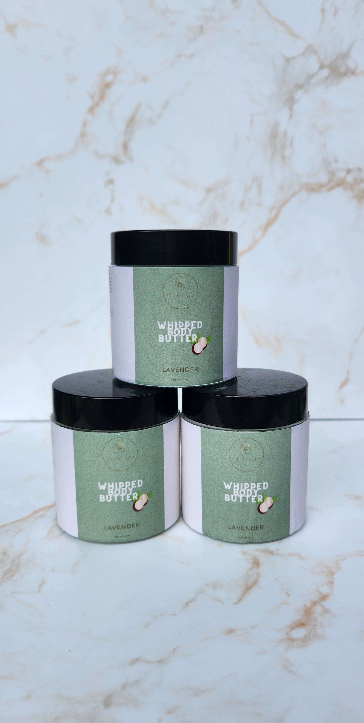 Whipped body butter